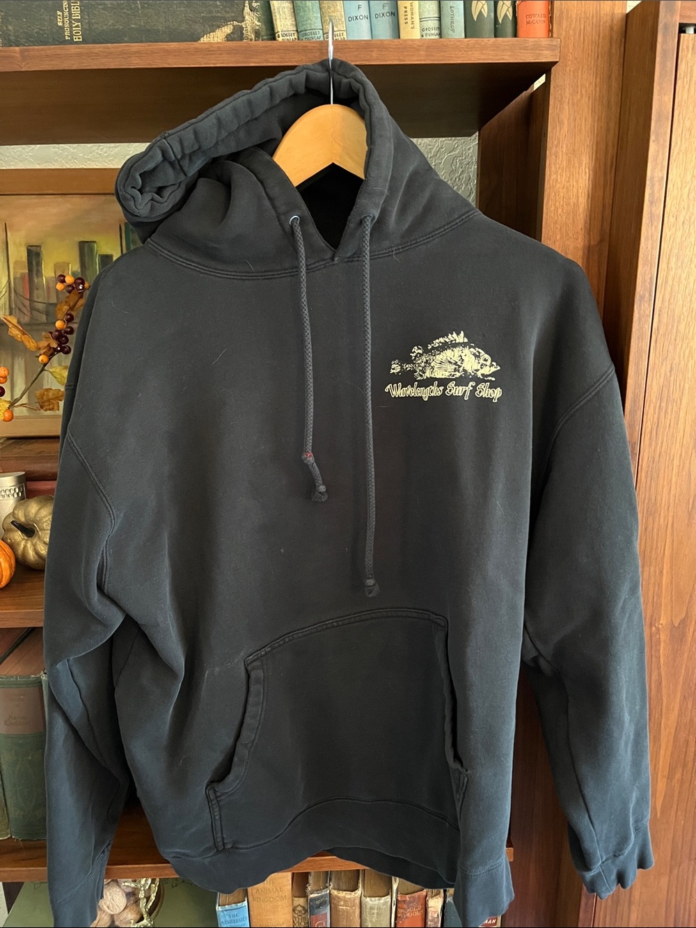 Black Washingtons Surf Shop Pullover Hoodie